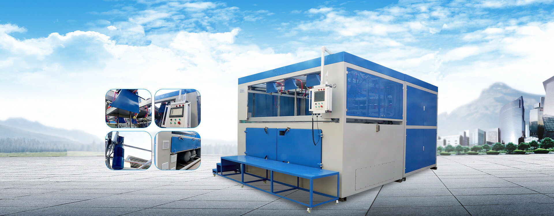 Thick thermoforming machine from CN Thermoforming Machine