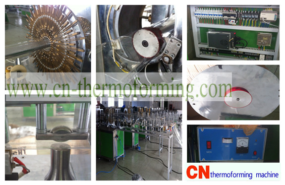 parts of platic tube machine