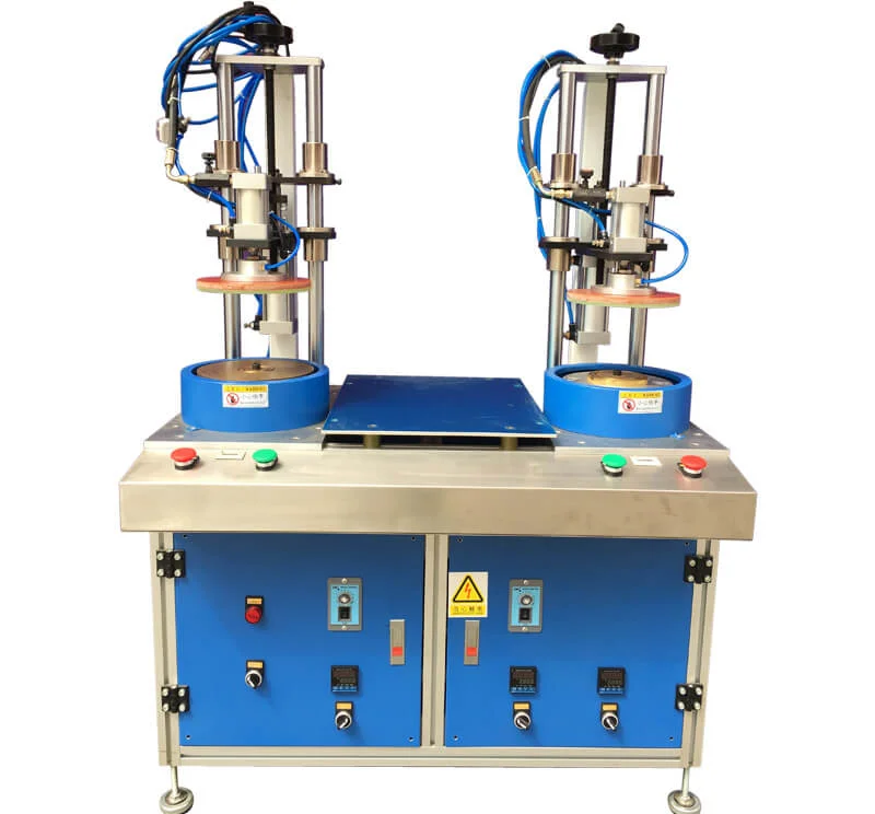 CN-E200-edge-curling-machine-2station plastic auxiliary equipment manufacturer from China