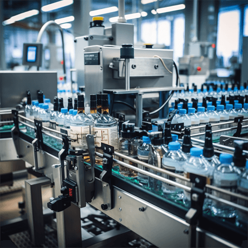 automatic bottle labeling machine